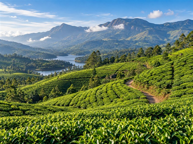 Munnar destination scenery